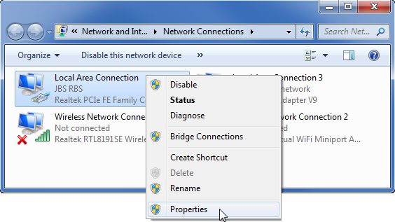 network properties