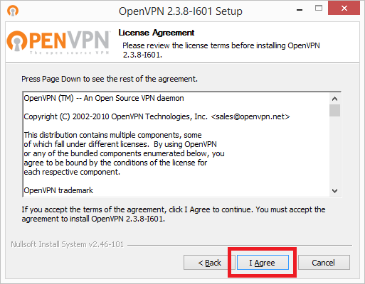 openvpn license agreement