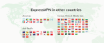ExpressVPN服务器的分布、数量以及协议支持情况